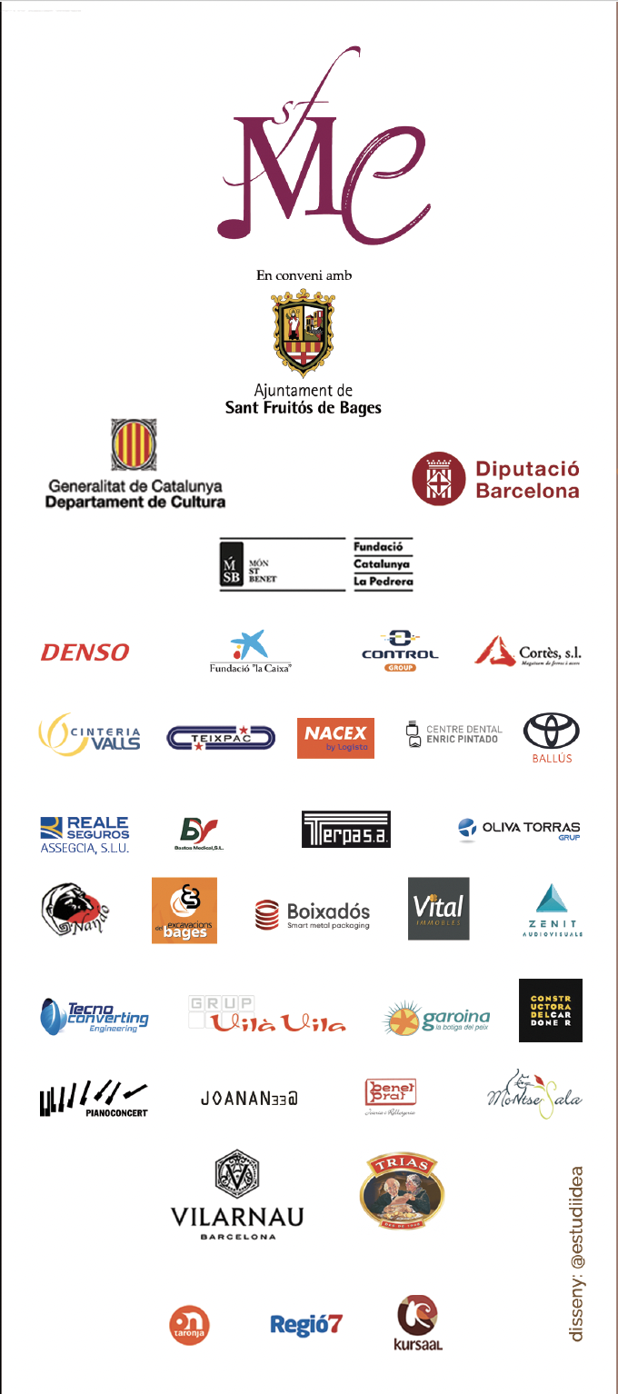 Patrocinadors i col·laboradors del festival